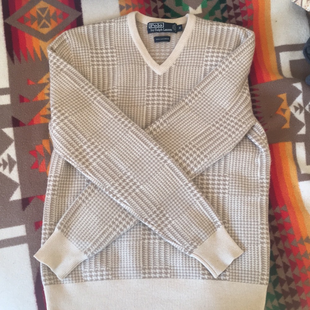 Polo by Ralph Lauren 100% cashmere sweater